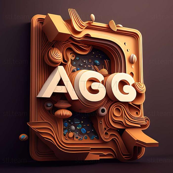 3D model AGOS  A Game Of Space game (STL)